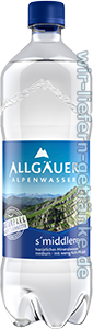Allgauer Alpenwasser S Middlere Mineralwasser Still Medium Sanft Online